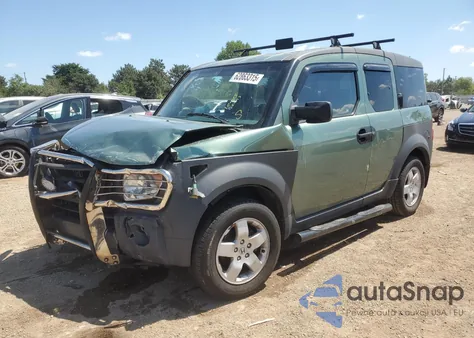 2004 Honda Element Ex from USA, damaged, VIN 5J6YH28534L001794
